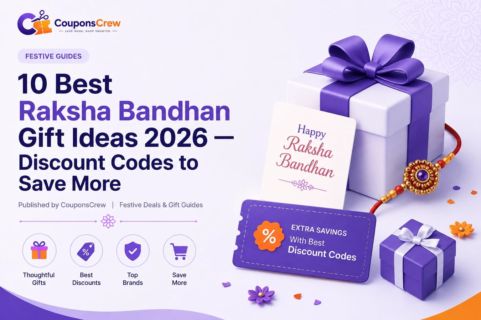 10 Best Raksha Bandhan Gift Ideas 2026 — Discount Codes to Save More