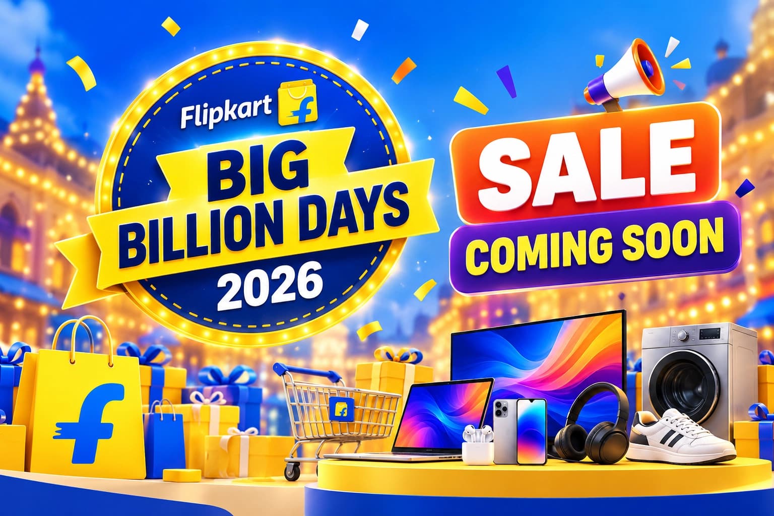 Big Billion Days 2026: Sale Date, Early Access, Bank Offers and Flipkart's Upcoming Sales