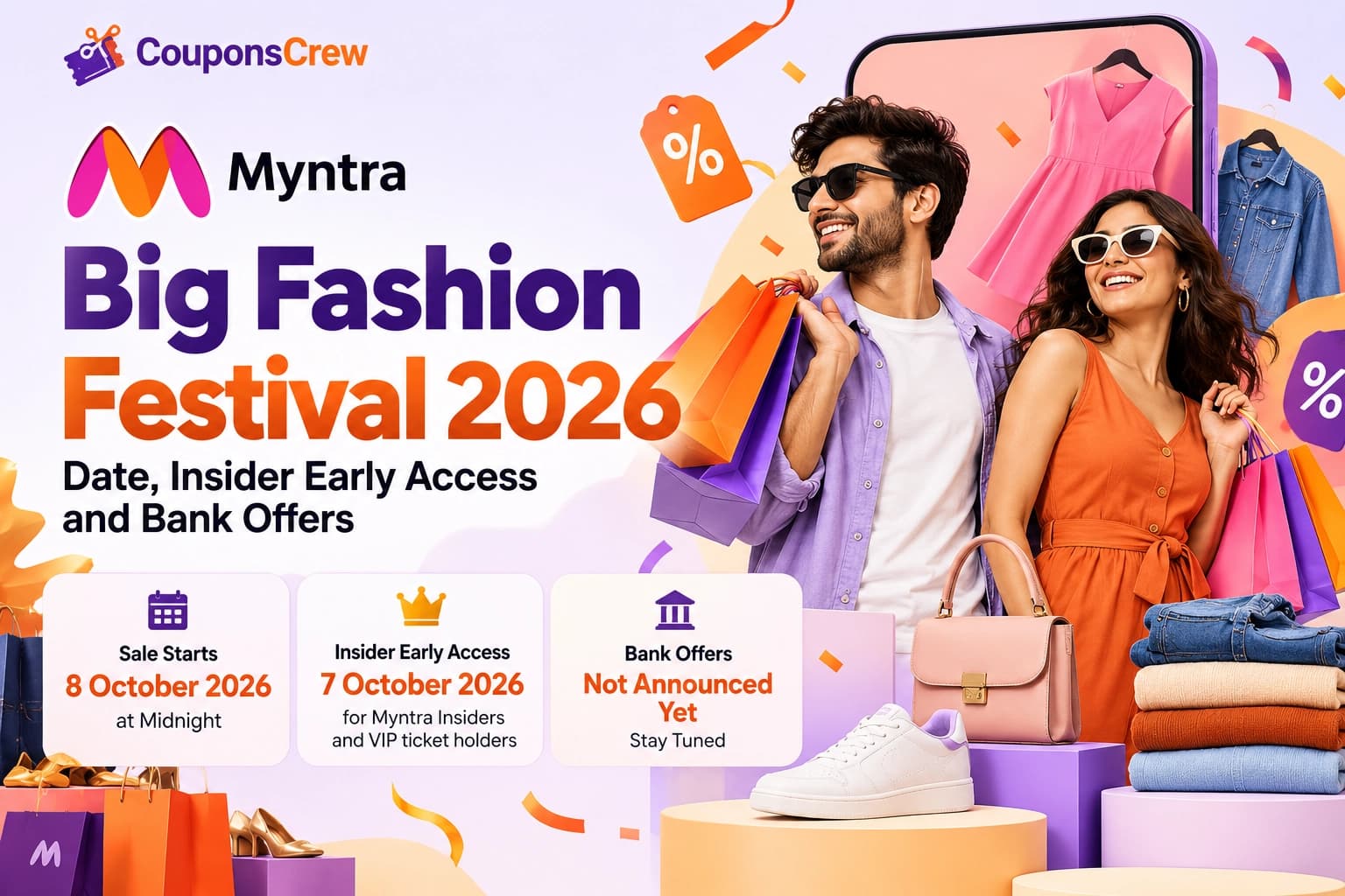 Myntra Big Fashion Festival 2026: Date, Insider Early Access and Bank Offers